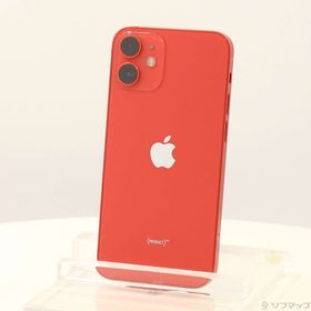 (中古)Apple iPhone12 mini 64GB プロダクトレッド MGAE3J/A SIMフリー(344-ud)