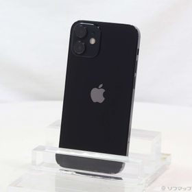 (中古)Apple iPhone12 mini 128GB ブラック MGDJ3J/A SIMフリー(276-ud)