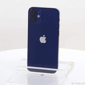(中古)Apple iPhone12 mini 256GB ブルー MGDV3J/A SIMフリー(262-ud)