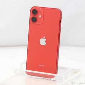 (中古)Apple iPhone12 mini 128GB プロダクトレッド MGDN3J/A SIMフリー(348-ud)