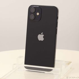 (中古)Apple iPhone12 mini 128GB ブラック MGDJ3J/A SIMフリー(258-ud)