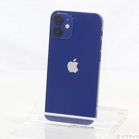 (中古)Apple iPhone12 mini 128GB ブルー MGDP3J/A SIMフリー(371-ud)