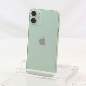 (中古)Apple iPhone12 mini 128GB グリーン MGDQ3J/A SIMフリー(368-ud)
