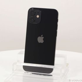 (中古)Apple iPhone12 mini 128GB ブラック MGDJ3J/A SIMフリー(262-ud)