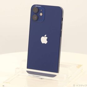 (中古)Apple iPhone12 mini 128GB ブルー MGDP3J/A SIMフリー(196-ud)