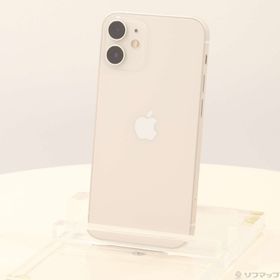 (中古)Apple iPhone12 mini 64GB ホワイト MGA63J/A SIMフリー(262-ud)