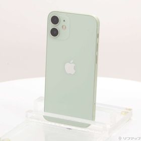 (中古)Apple iPhone12 mini 128GB グリーン MGDQ3J/A SIMフリー(276-ud)