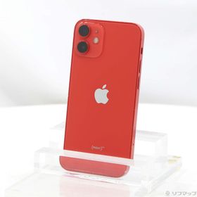 (中古)Apple iPhone12 mini 128GB プロダクトレッド MGDN3J/A SIMフリー(344-ud)