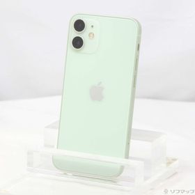 (中古)Apple iPhone12 mini 64GB グリーン MGAV3J/A SIMフリー(377-ud)