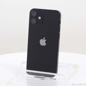 (中古)Apple iPhone12 mini 128GB ブラック MGDJ3J/A SIMフリー(348-ud)