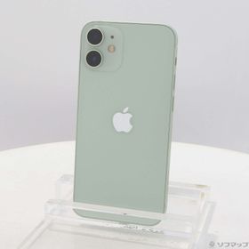 (中古)Apple iPhone12 mini 64GB グリーン MGAV3J/A SIMフリー(276-ud)