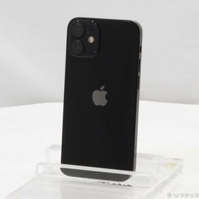 (中古)Apple iPhone12 mini 64GB ブラック MGA03J/A SoftBank(198-ud)