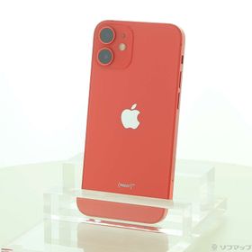 (中古)Apple iPhone12 mini 256GB プロダクトレッド MGDU3J/A SIMフリー(344-ud)