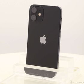 (中古)Apple iPhone12 mini 256GB ブラック MGDR3J/A SIMフリー(258-ud)