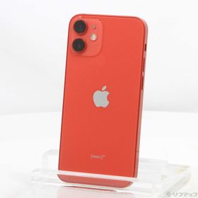 (中古)Apple iPhone12 mini 64GB プロダクトレッド MGAE3J/A SIMフリー(377-ud)