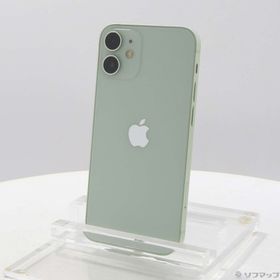 (中古)Apple iPhone12 mini 64GB グリーン MGAV3J/A SIMフリー(269-ud)