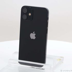 (中古)Apple iPhone12 mini 128GB ブラック MGDJ3J/A SIMフリー(276-ud)