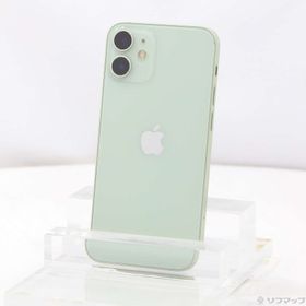 (中古)Apple iPhone12 mini 64GB グリーン MGAV3J/A SIMフリー(344-ud)