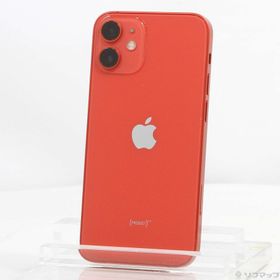 (中古)Apple iPhone12 mini 64GB プロダクトレッド MGAE3J/A SIMフリー(251-ud)