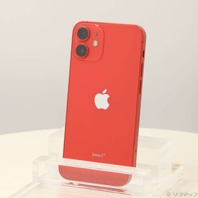 (中古)Apple iPhone12 mini 256GB プロダクトレッド MGDU3J/A SIMフリー(348-ud)