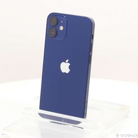 (中古)Apple iPhone12 mini 64GB ブルー MGAP3J/A SIMフリー(295-ud)