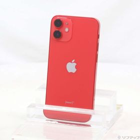 (中古)Apple iPhone12 mini 256GB プロダクトレッド MGDU3J/A SIMフリー(305-ud)