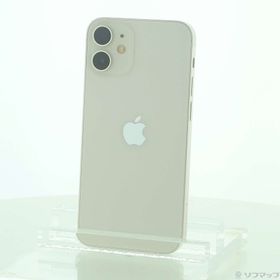 (中古)Apple iPhone12 mini 64GB ホワイト MGA63J/A SIMフリー(348-ud)