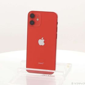 (中古)Apple iPhone12 mini 128GB プロダクトレッド MGDN3J/A SIMフリー(371-ud)