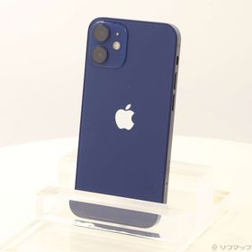 (中古)Apple iPhone12 mini 64GB ブルー MGAP3J/A SIMフリー(295-ud)