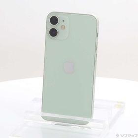 (中古)Apple iPhone12 mini 128GB グリーン MGDQ3J/A SIMフリー(348-ud)