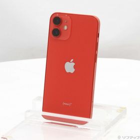 (中古)Apple iPhone12 mini 64GB プロダクトレッド MGAE3J/A SIMフリー(295-ud)