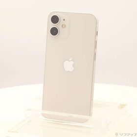 (中古)Apple iPhone12 mini 256GB ホワイト NGDT3J/A SIMフリー(269-ud)