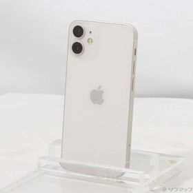 (中古)Apple iPhone12 mini 256GB ホワイト MGDT3J/A SIMフリー(196-ud)