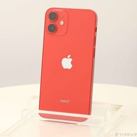 (中古)Apple iPhone12 mini 128GB プロダクトレッド MGDN3J/A SIMフリー(262-ud)
