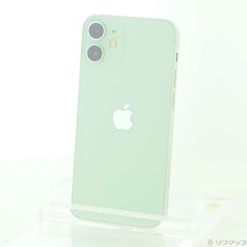 (中古)Apple iPhone12 mini 64GB グリーン MGAV3J/A SIMフリー(349-ud)