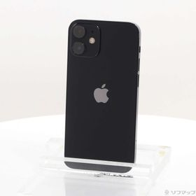 (中古)Apple iPhone12 mini 256GB ブラック MGDR3J/A SIMフリー(344-ud)