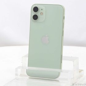 (中古)Apple iPhone12 mini 64GB グリーン MGAV3J/A SIMフリー(344-ud)