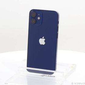 (中古)Apple iPhone12 mini 128GB ブルー MGDP3J/A SIMフリー(269-ud)