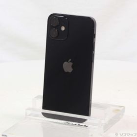 (中古)Apple iPhone12 mini 128GB ブラック MGDJ3J/A SIMフリー(305-ud)