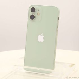(中古)Apple iPhone12 mini 128GB グリーン MGDQ3J/A SIMフリー(344-ud)