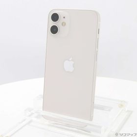 (中古)Apple iPhone12 mini 256GB ホワイト MGDT3J/A SIMフリー(344-ud)