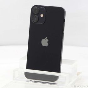 (中古)Apple iPhone12 mini 256GB ブラック MGDR3J/A SIMフリー(262-ud)