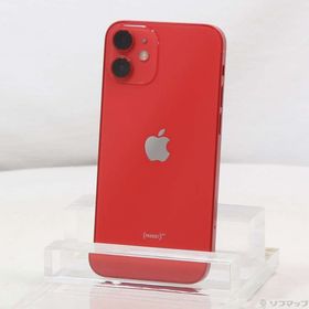 (中古)Apple iPhone12 mini 128GB プロダクトレッド MGDN3J/A SIMフリー(297-ud)