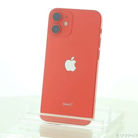 (中古)Apple iPhone12 mini 128GB プロダクトレッド MGDN3J/A SIMフリー(295-ud)