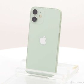 (中古)Apple iPhone12 mini 64GB グリーン MGAV3J/A SIMフリー(269-ud)