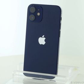 (中古)Apple iPhone12 mini 128GB ブルー NGDP3J/A SIMフリー(349-ud)