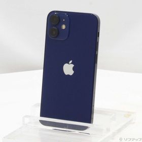 (中古)Apple iPhone12 mini 128GB ブルー MGDP3J/A SIMフリー(348-ud)