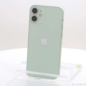 (中古)Apple iPhone12 mini 128GB グリーン NGDQ3J/A SIMフリー(352-ud)