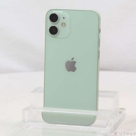 (中古)Apple iPhone12 mini 128GB グリーン MGDQ3J/A SIMフリー(262-ud)