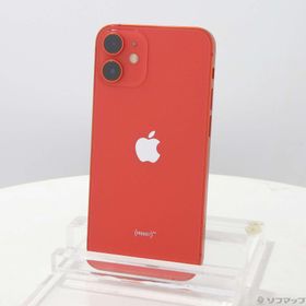 (中古)Apple iPhone12 mini 128GB プロダクトレッド NGDN3J/A SIMフリー(276-ud)